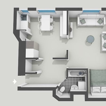 Magnificent Sea View! Luminous 1 Bedroom For Max 4 Хельсинки Экстерьер фото