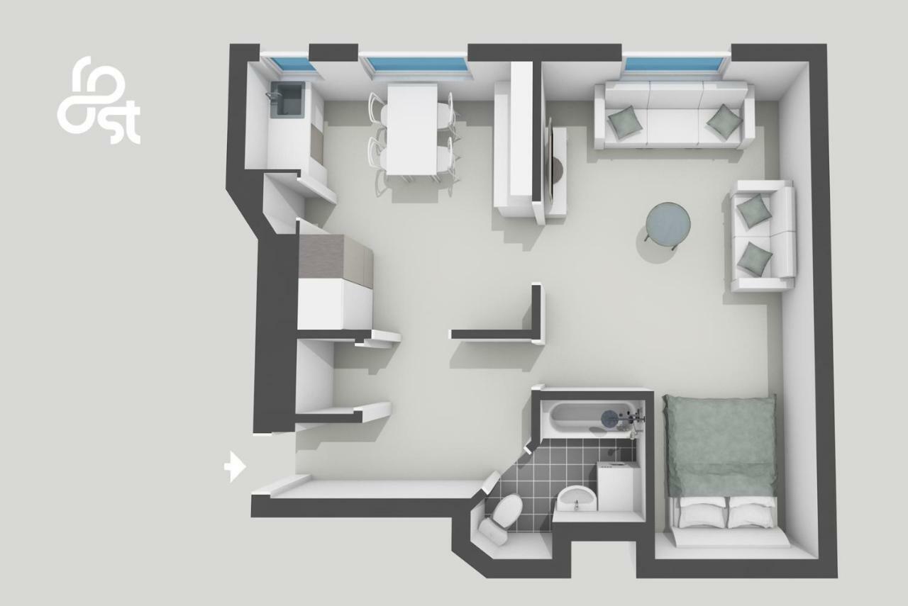 Magnificent Sea View! Luminous 1 Bedroom For Max 4 Хельсинки Экстерьер фото